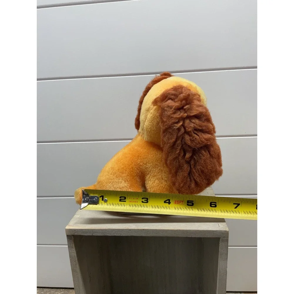Vintage Walt Disney Productions Lady and the Tramp Lady Plush Dog 7 Inch